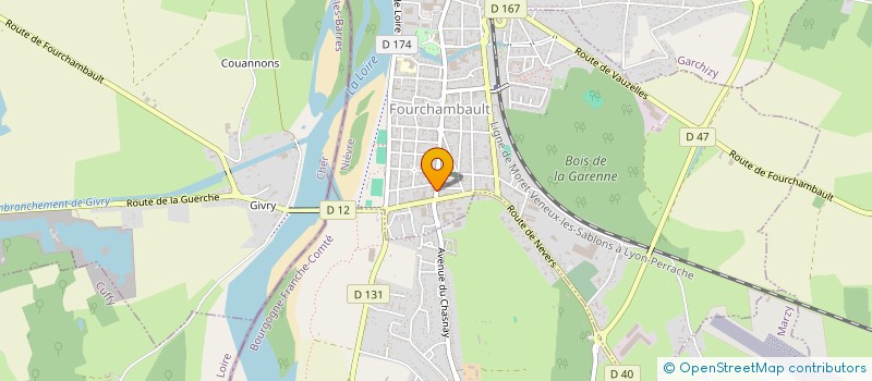 localisation de l'entreprise SARL MS STOCK 58 à FOURCHAMBAULT