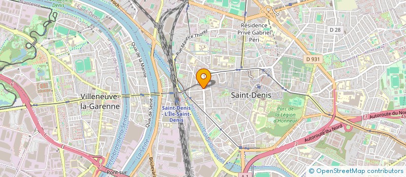 localisation de l'entreprise SARL MSA à SAINT-DENIS