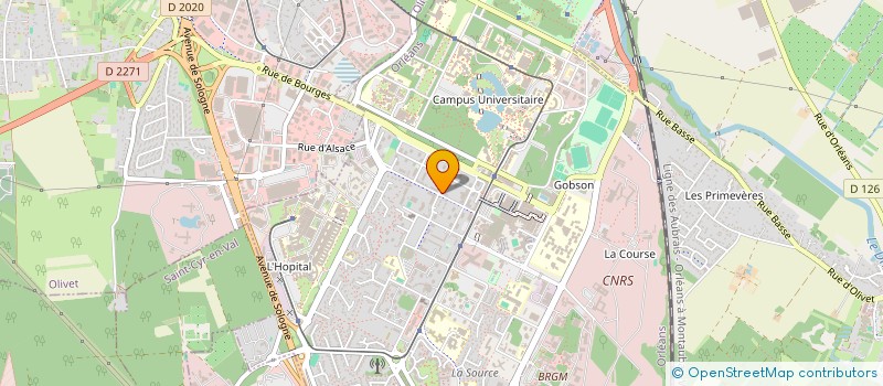 localisation de l'entreprise SARL MSBJ à ORLEANS