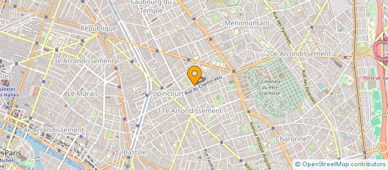 localisation de l'entreprise SARL MSC  PARIS