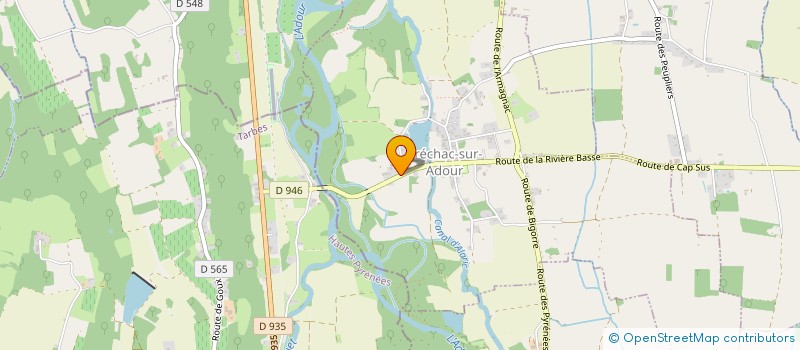 localisation de l'entreprise SARL MSEL  PRECHAC-SUR-ADOUR