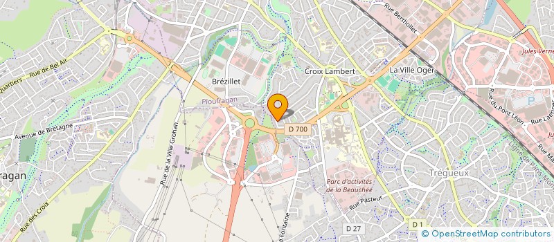 localisation de l'entreprise SARL MSJL EXPRESS à SAINT-BRIEUC