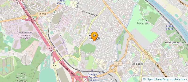 localisation de l'entreprise SARL MSM à RIS-ORANGIS