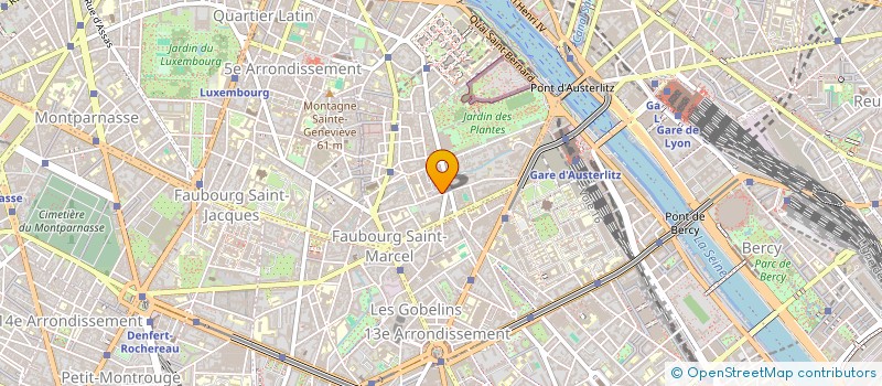 localisation de l'entreprise SARL MSM HOUDAYER  PARIS