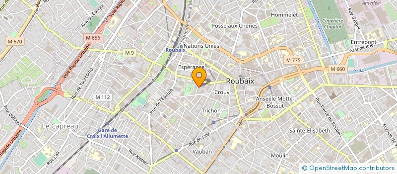 localisation de l'entreprise SARL MSP FRANCE à ROUBAIX