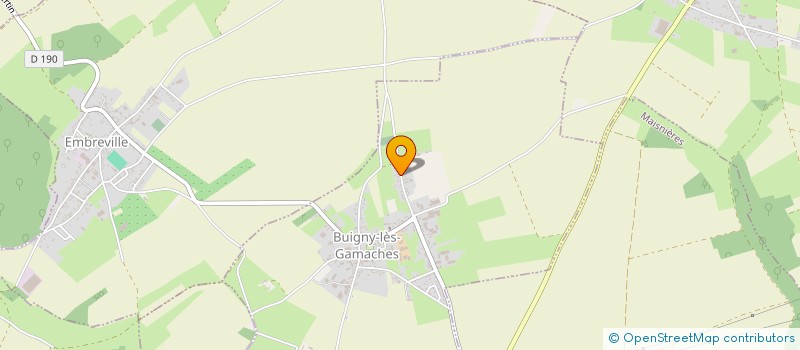 localisation de l'entreprise SARL MSR EVO  BUIGNY-LES-GAMACHES