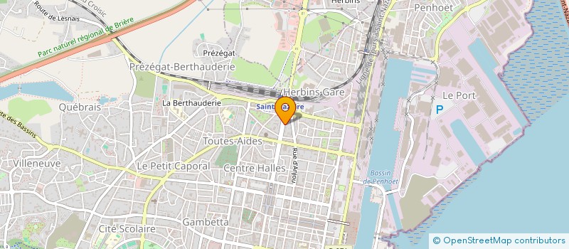 localisation de l'entreprise SARL MSS à SAINT-NAZAIRE