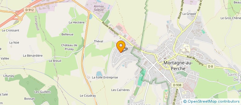 localisation de l'entreprise SARL MT FORET à SAINT-LANGIS-LES-MORTAGNE