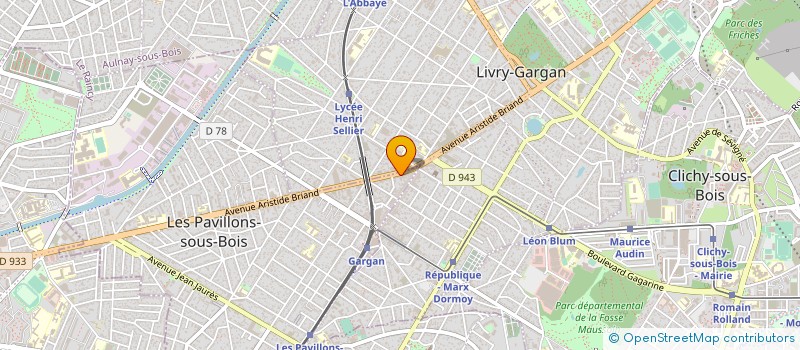 localisation de l'entreprise SARL MT-MA-OU  LES PAVILLONS-SOUS-BOIS