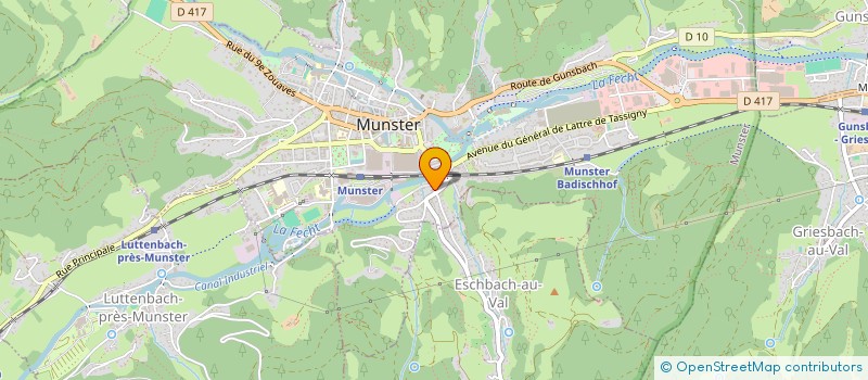 localisation de l'entreprise SARL MT2M à MUNSTER