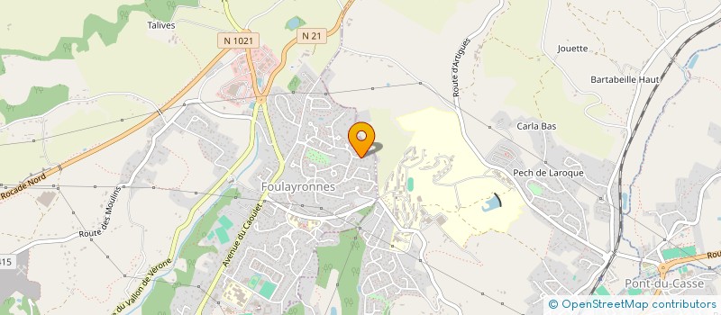 localisation de l'entreprise SARL MTA à FOULAYRONNES