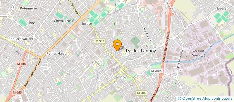 localisation de l'entreprise SARL MTK à LYS-LEZ-LANNOY