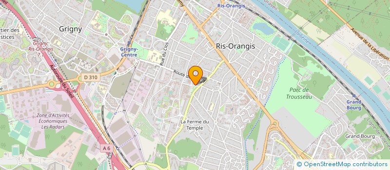 localisation de l'entreprise SARL MULK'ALLAH à RIS-ORANGIS