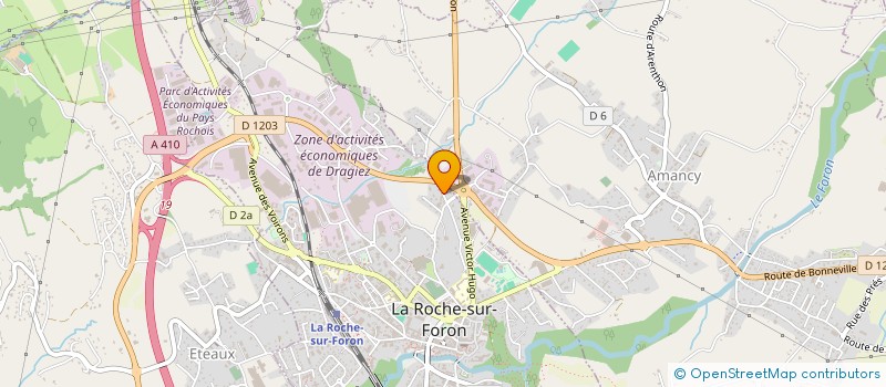 localisation de l'entreprise SARL MULLER à LA ROCHE-SUR-FORON