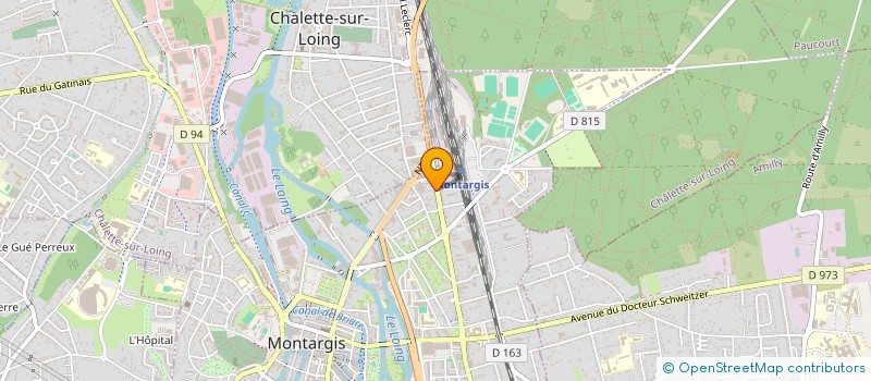 localisation de l'entreprise SARL MULOT à MONTARGIS