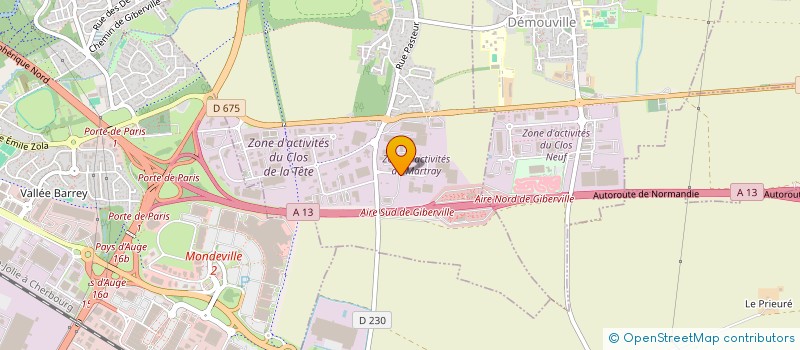 localisation de l'entreprise SARL MULTI LOC BONVOISIN ECHAFAUDAGE  GIBERVILLE