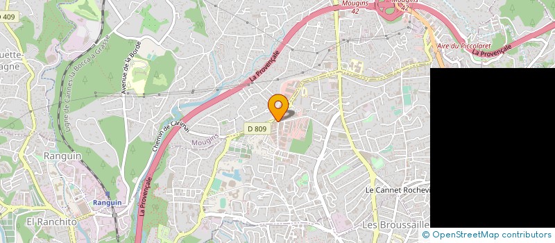 localisation de l'entreprise SARL MULTI MEDIA CONSEIL à LE CANNET