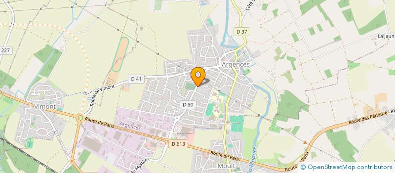 localisation de l'entreprise SARL MULTI SERVICES  MOULT-CHICHEBOVILLE