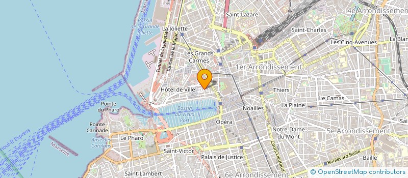 localisation de l'entreprise SARL MULTI.SERVICES.CHARTERS.13 M.S.C 13 à MARSEILLE