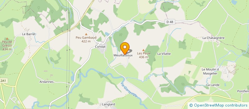 localisation de l'entreprise SARL MULTI VERT à LE GRAND-BOURG