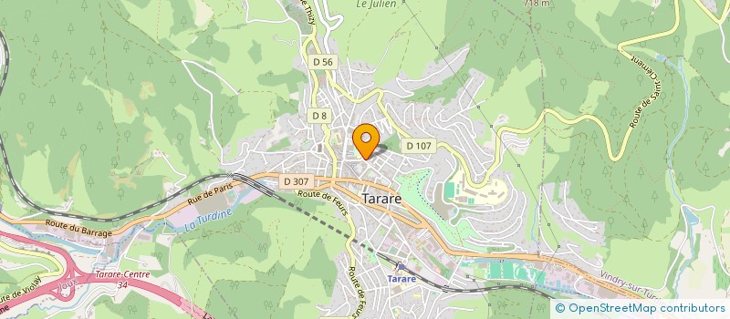 localisation de l'entreprise SARL MULTICLIC à TARARE