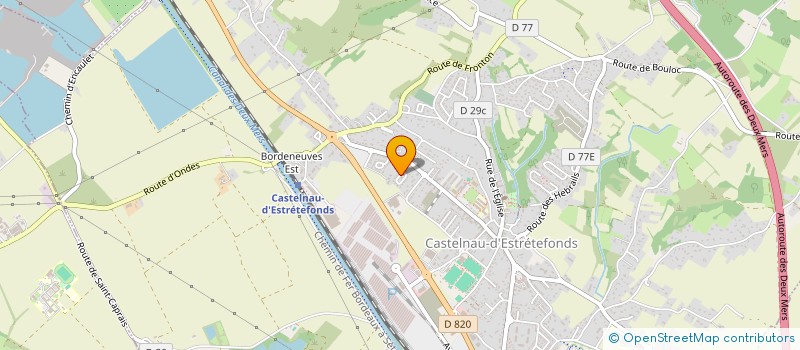 localisation de l'entreprise SARL MULTICOURSES à CASTELNAU-D'ESTRETEFONDS