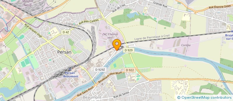 localisation de l'entreprise SARL MULTIPRO  PERSAN