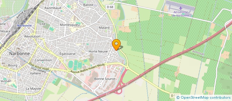 localisation de l'entreprise SARL MULTIPRO à NARBONNE