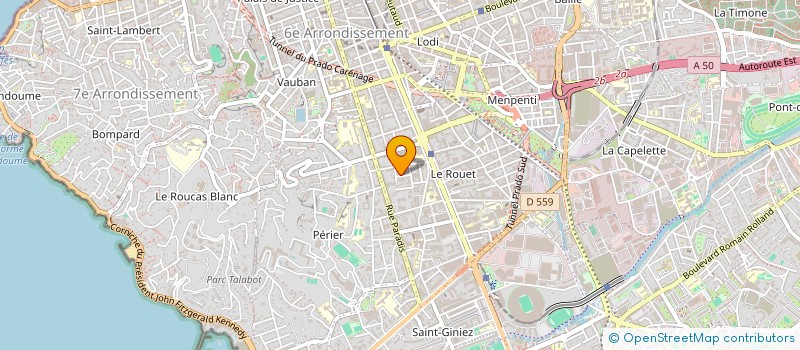 localisation de l'entreprise SARL MULTIPUCE PRODUCTIONS à MARSEILLE