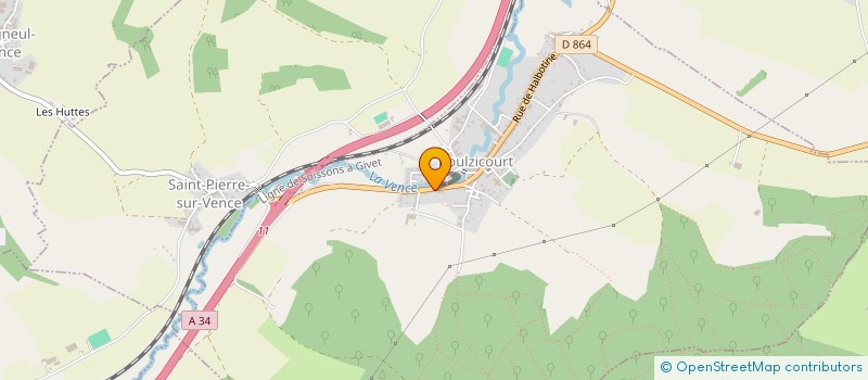 localisation de l'entreprise SARL MULTIS TMCA  BOULZICOURT