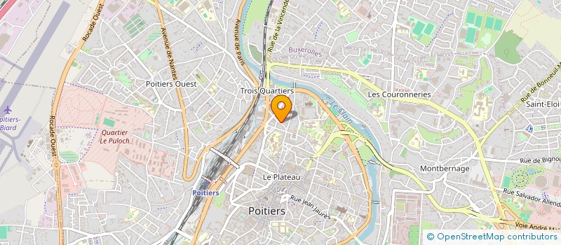 localisation de l'entreprise SARL MULTISERVICES IMMOBILIER 86 à POITIERS