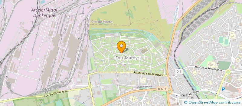 localisation de l'entreprise SARL MUPE à DUNKERQUE