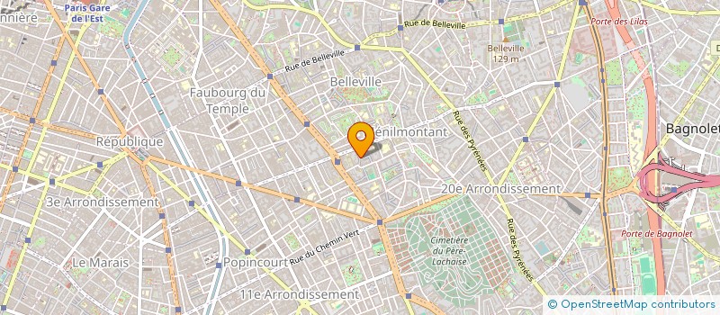 localisation de l'entreprise SARL MURAT  PARIS