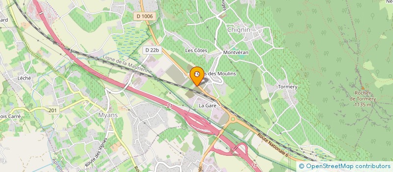 localisation de l'entreprise SARL MURGUET à CHIGNIN