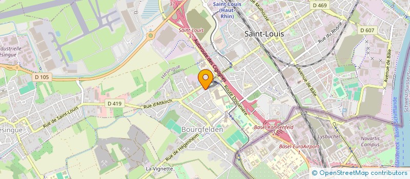 localisation de l'entreprise SARL MURIAM  SAINT-LOUIS