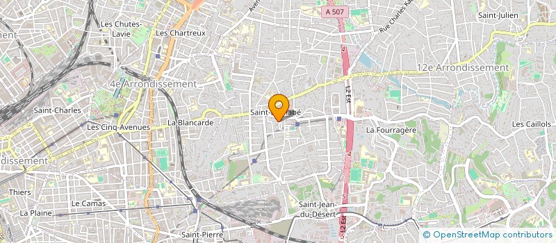 localisation de l'entreprise SARL MURNET PROVENCE à MARSEILLE