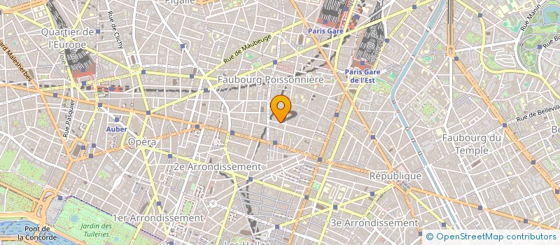 localisation de l'entreprise SARL MUS  PARIS