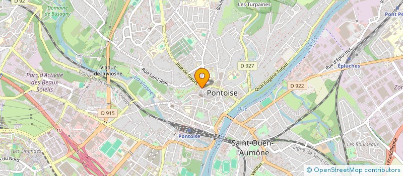 localisation de l'entreprise SARL MUSCLE FITNESS à PONTOISE