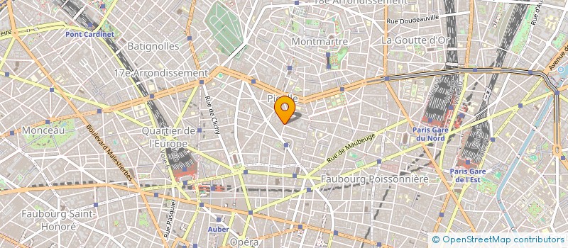 localisation de l'entreprise SARL MUSCLE WORLD à PARIS