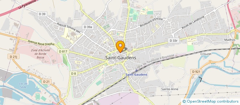 localisation de l'entreprise SARL MUSIC SAINT-GAUDENS à SAINT-GAUDENS