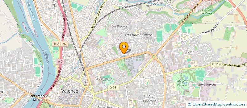 localisation de l'entreprise SARL MUSIC WORK à VALENCE