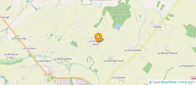 localisation de l'entreprise SARL MUSSET  SAINT-FULGENT