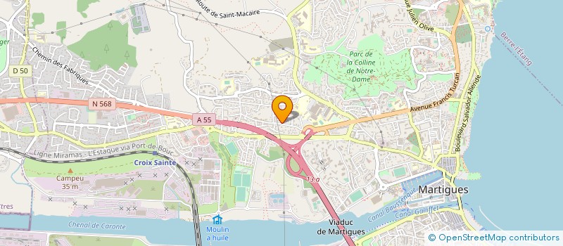 localisation de l'entreprise SARL MUTIBAT 13 à MARTIGUES