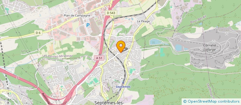 localisation de l'entreprise SARL MVD à SEPTEMES-LES-VALLONS