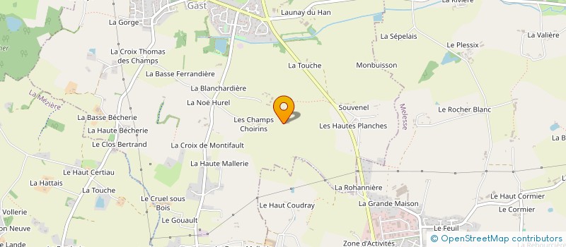 localisation de l'entreprise SARL MVM INNOVATION  MELESSE