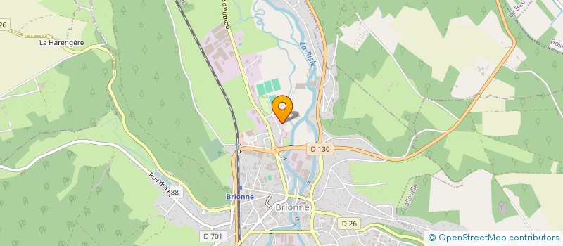 localisation de l'entreprise SARL MVO à BRIONNE