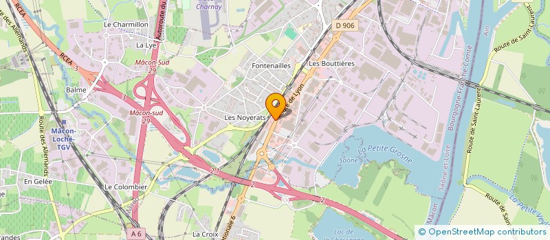 localisation de l'entreprise SARL MY WOOD à MACON