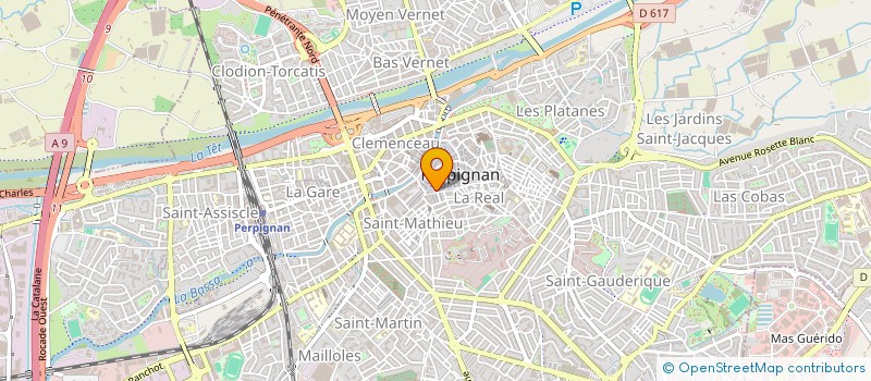 localisation de l'entreprise SARL MYLENZO  PERPIGNAN