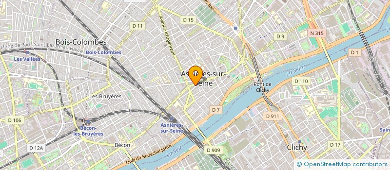 localisation de l'entreprise SARL MYMAA  ASNIERES-SUR-SEINE