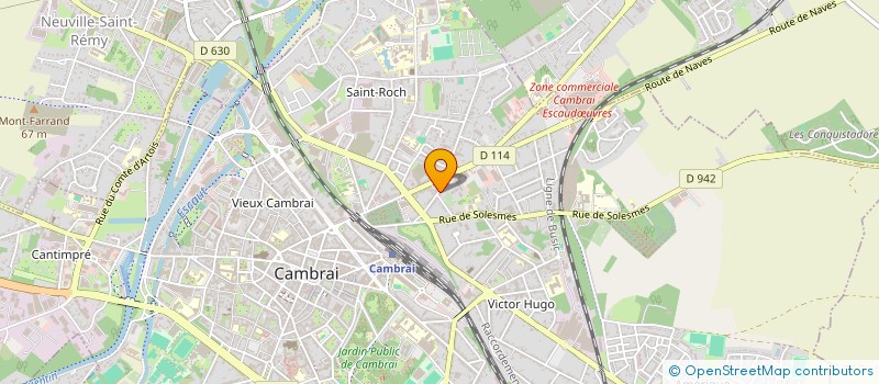 localisation de l'entreprise SARL MYNDY à CAMBRAI